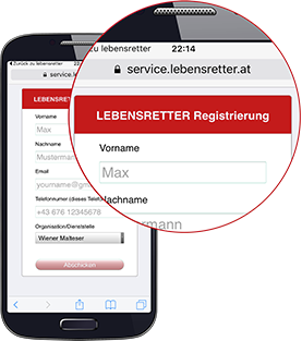 Registrierung